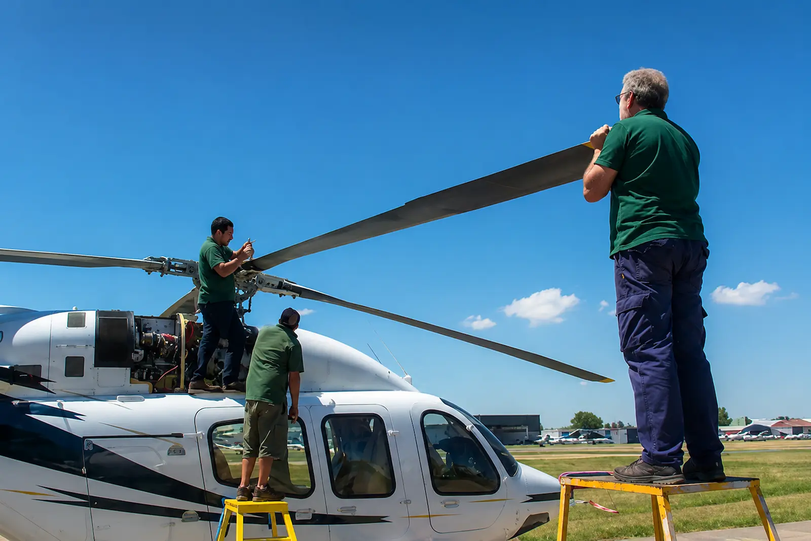 Mantenimiento de helicópteros
